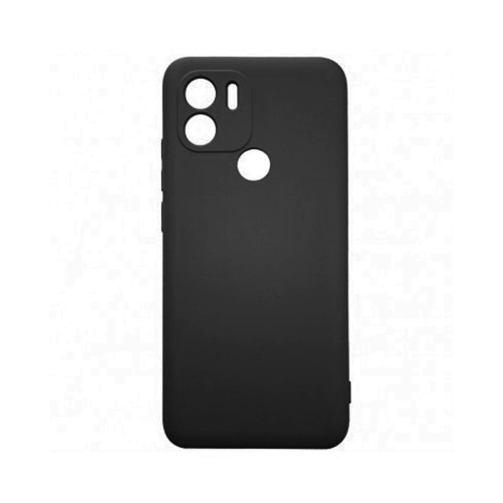 Silicone Case with Camera Shield for Xiaomi Redmi A1 Plus/A2 Plus Black